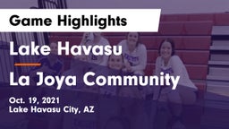 Lake Havasu  vs La Joya Community  Game Highlights - Oct. 19, 2021
