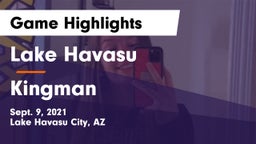 Lake Havasu  vs Kingman  Game Highlights - Sept. 9, 2021