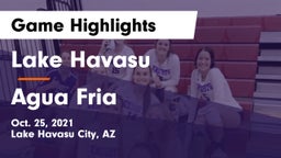 Lake Havasu  vs Agua Fria  Game Highlights - Oct. 25, 2021