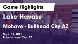 Lake Havasu  vs Mohave - Bullhead City AZ Game Highlights - Sept. 11, 2021