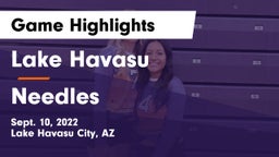 Lake Havasu  vs Needles  Game Highlights - Sept. 10, 2022