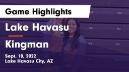 Lake Havasu  vs Kingman  Game Highlights - Sept. 10, 2022