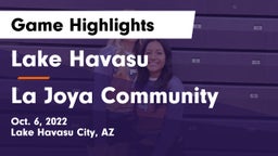 Lake Havasu  vs La Joya Community  Game Highlights - Oct. 6, 2022