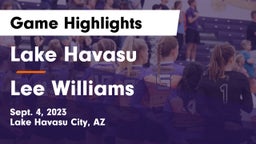 Lake Havasu  vs Lee Williams  Game Highlights - Sept. 4, 2023
