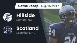 Recap: Hillside  vs. Scotland  2017