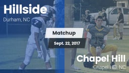 Matchup: Hillside  vs. Chapel Hill  2017