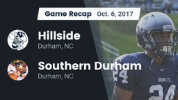 Recap: Hillside  vs. Southern Durham  2017