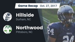 Recap: Hillside  vs. Northwood  2017