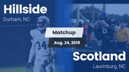 Matchup: Hillside  vs. Scotland  2018