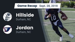Recap: Hillside  vs. Jordan  2018
