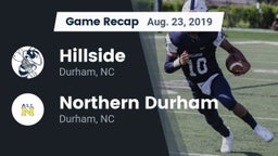 Recap: Hillside  vs. Northern Durham  2019