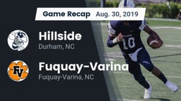 Recap: Hillside  vs. Fuquay-Varina  2019