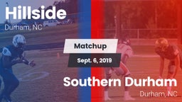 Matchup: Hillside  vs. Southern Durham  2019