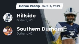 Recap: Hillside  vs. Southern Durham  2019
