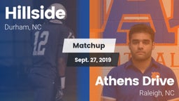 Matchup: Hillside  vs. Athens Drive  2019