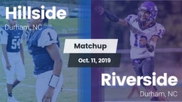Matchup: Hillside  vs. Riverside  2019