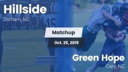 Matchup: Hillside  vs. Green Hope  2019