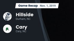 Recap: Hillside  vs. Cary  2019