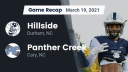 Recap: Hillside  vs. Panther Creek  2021