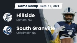 Recap: Hillside  vs. South Granville  2021