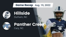 Recap: Hillside  vs. Panther Creek  2022