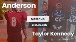 Matchup: Anderson  vs. Taylor Kennedy  2017