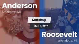 Matchup: Anderson  vs. Roosevelt  2017