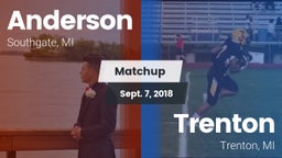 Matchup: Anderson  vs. Trenton  2018