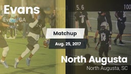 Matchup: Evans  vs. North Augusta  2017