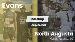 Matchup: Evans  vs. North Augusta  2019