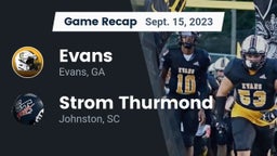 Recap: Evans  vs. Strom Thurmond  2023