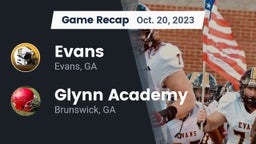 Recap: Evans  vs. Glynn Academy  2023