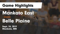 Mankato East  vs Belle Plaine  Game Highlights - Sept. 24, 2019