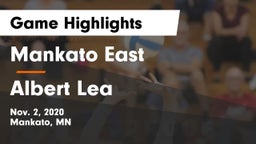 Mankato East  vs Albert Lea  Game Highlights - Nov. 2, 2020