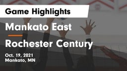 Mankato East  vs Rochester Century  Game Highlights - Oct. 19, 2021