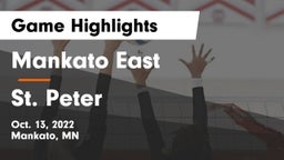 Mankato East  vs St. Peter  Game Highlights - Oct. 13, 2022