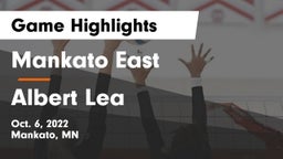 Mankato East  vs Albert Lea  Game Highlights - Oct. 6, 2022