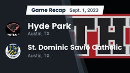 Recap: Hyde Park  vs. St. Dominic Savio Catholic  2023