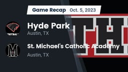 Recap: Hyde Park  vs. St. Michael's Catholic Academy 2023