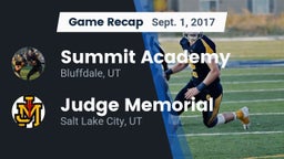 Recap: Summit Academy  vs. Judge Memorial  2017
