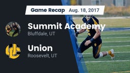 Recap: Summit Academy  vs. Union  2017