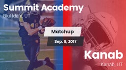 Matchup: Summit Academy High vs. Kanab  2017