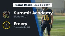 Recap: Summit Academy  vs. Emery  2017