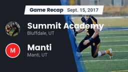 Recap: Summit Academy  vs. Manti  2017