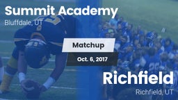 Matchup: Summit Academy High vs. Richfield  2017