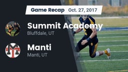 Recap: Summit Academy  vs. Manti  2017