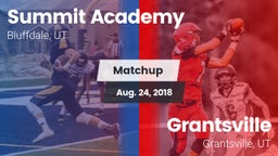 Matchup: Summit Academy High vs. Grantsville  2018