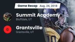 Recap: Summit Academy  vs. Grantsville  2018