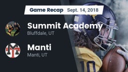 Recap: Summit Academy  vs. Manti  2018