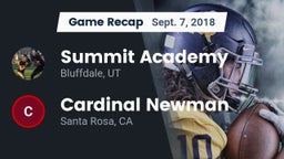 Recap: Summit Academy  vs. Cardinal Newman  2018